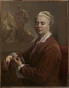 Nicolas de Largilliere portrait oil painting on canvas